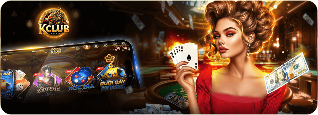 List game bài Kclub đình đám năm 2025