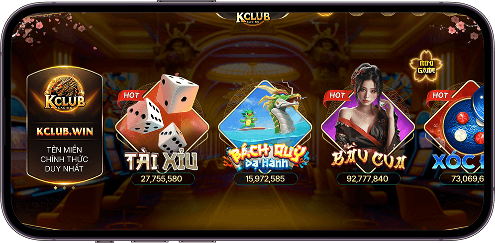 Điểm làm nên sự vang dội của sảnh game bài Kclub